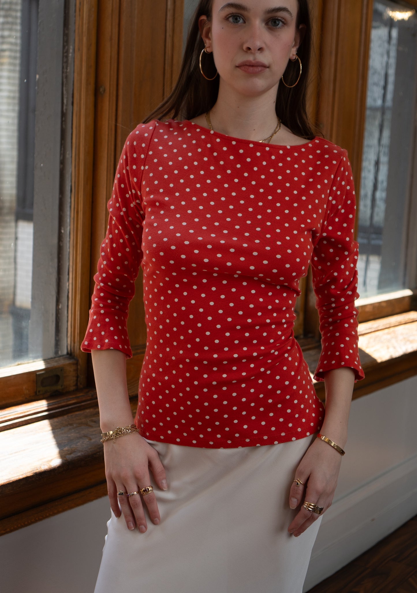 Ralph Lauren Polka Dot Top