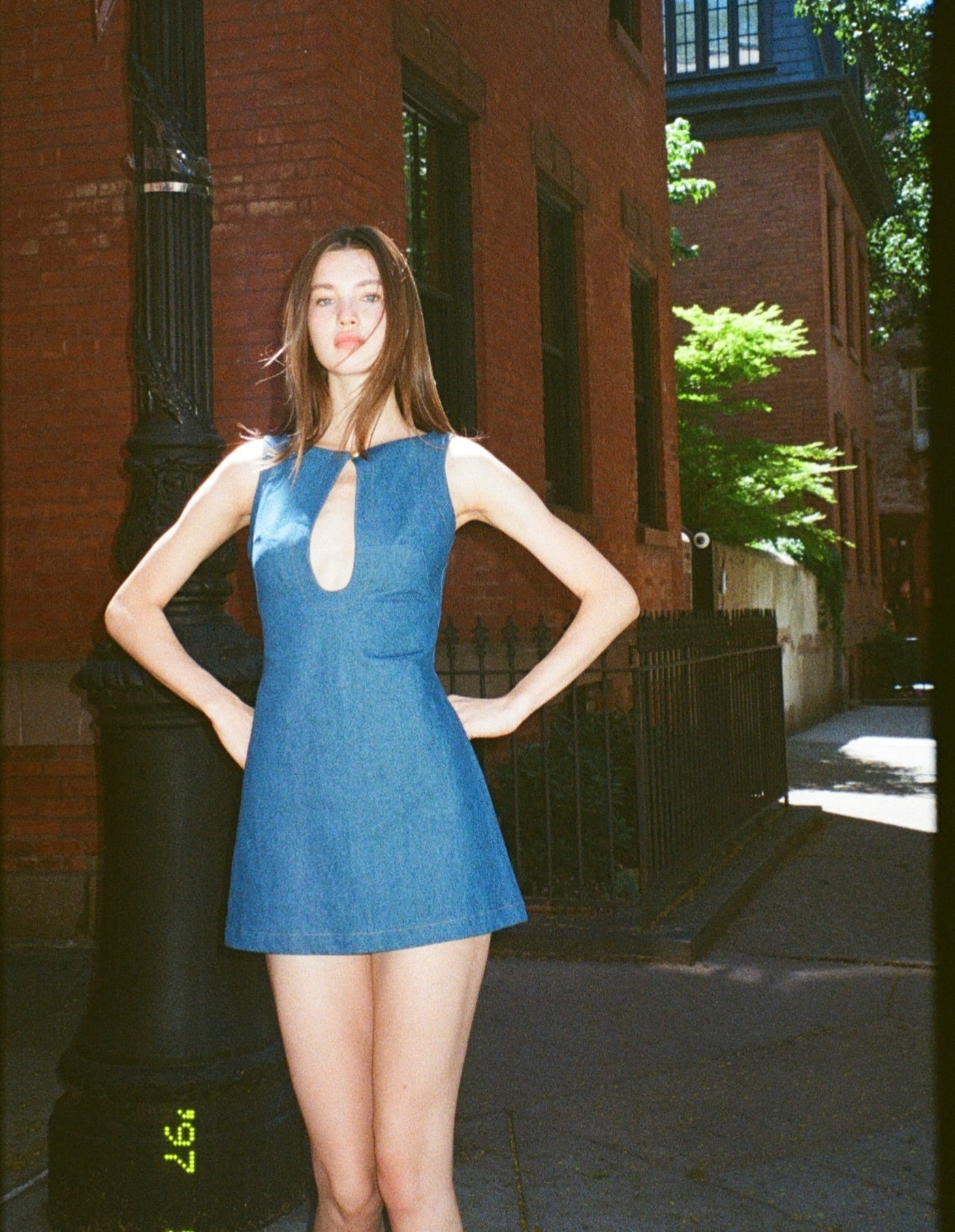 Denim Locket Dress