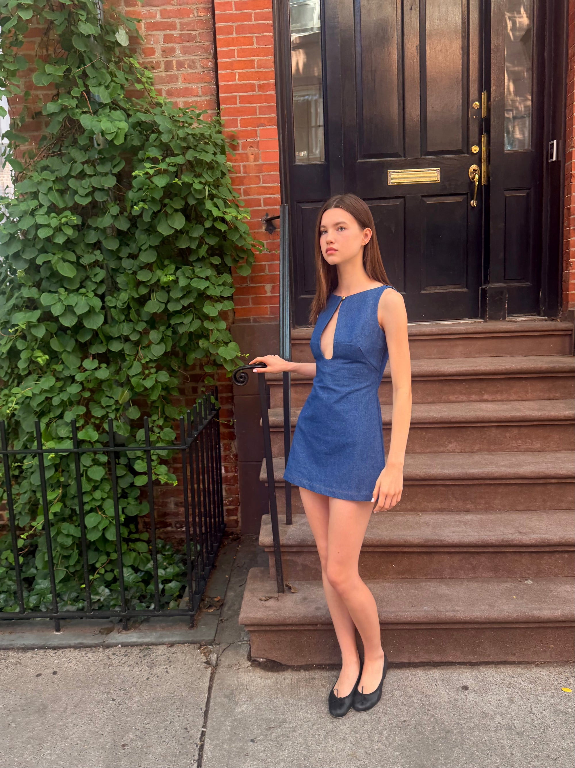 Denim Locket Dress