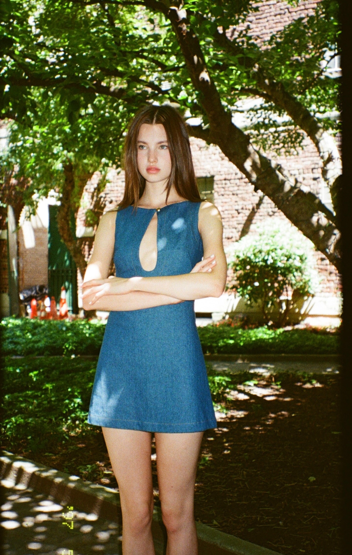 Denim Locket Dress