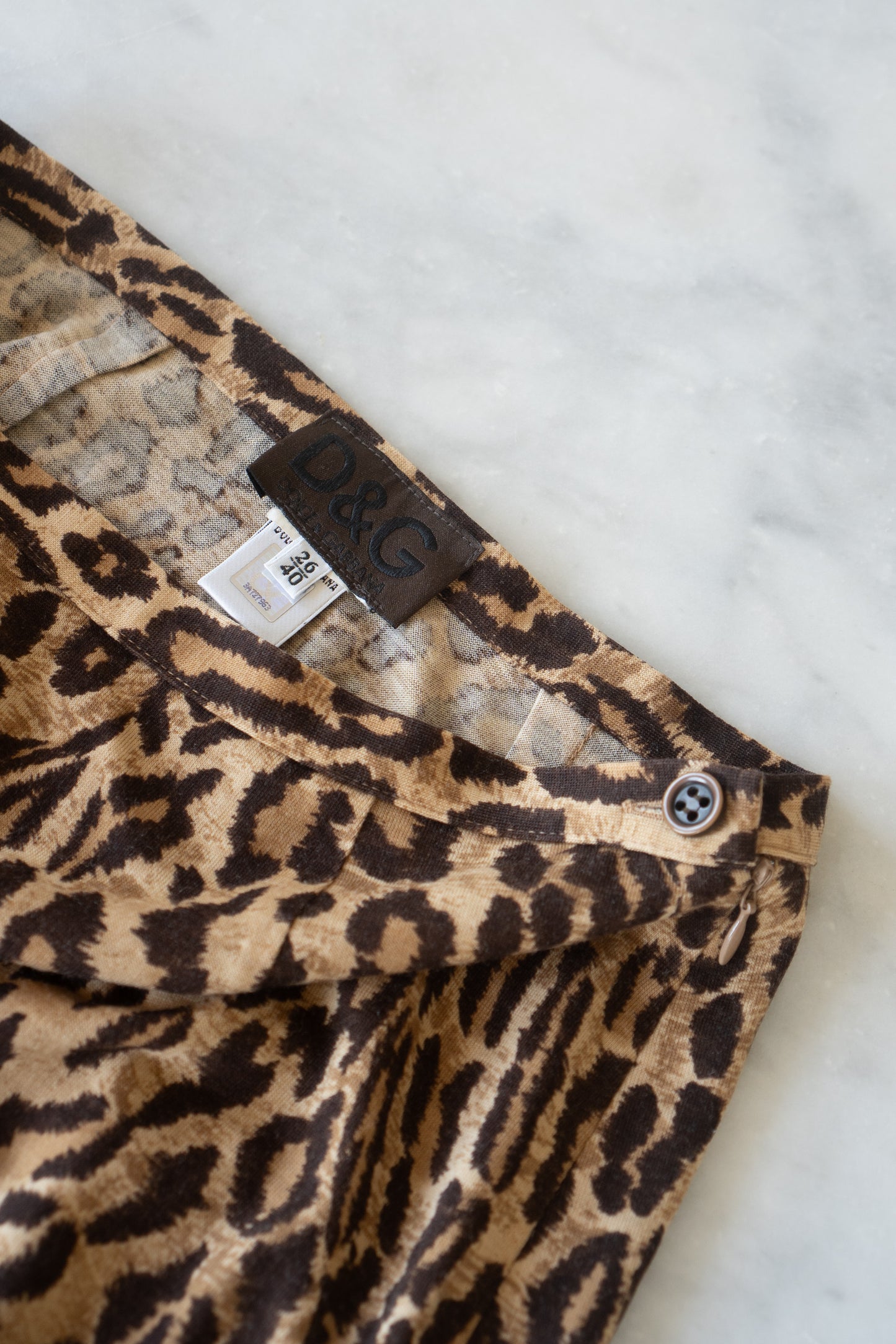 D&G Leopard Skirt