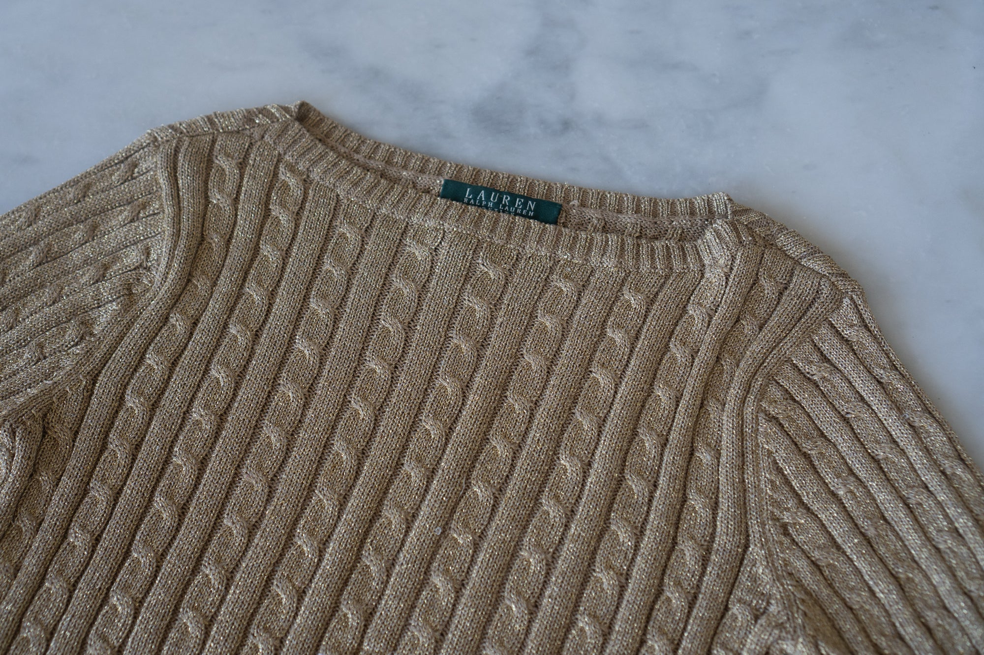 Ralph Lauren Cable Knit Sweater
