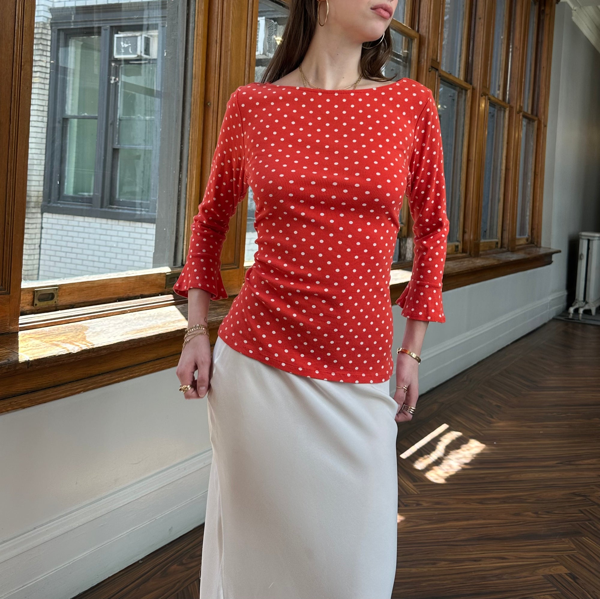 Ralph Lauren Polka Dot Top