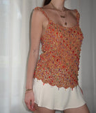 Beaded Knit Top